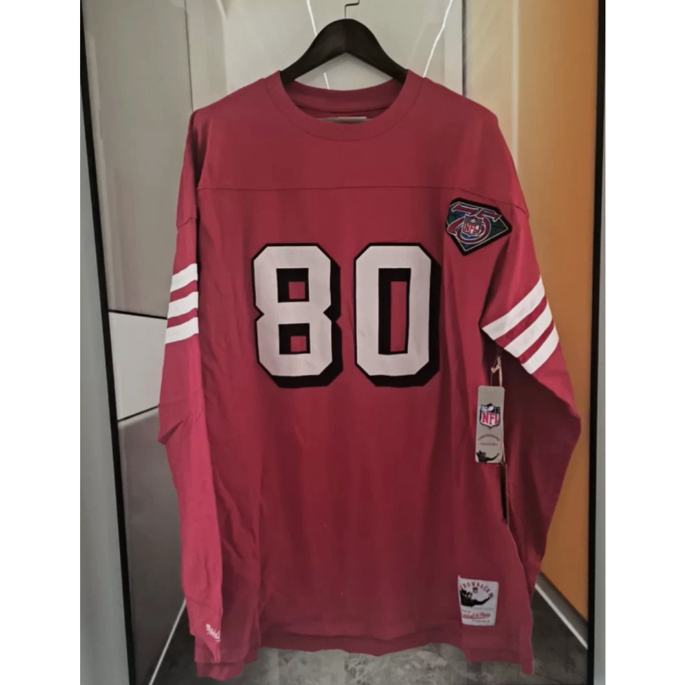 mitchell ness san francisco 49ers Rice jersey shirt size 2XLT or 3XLT